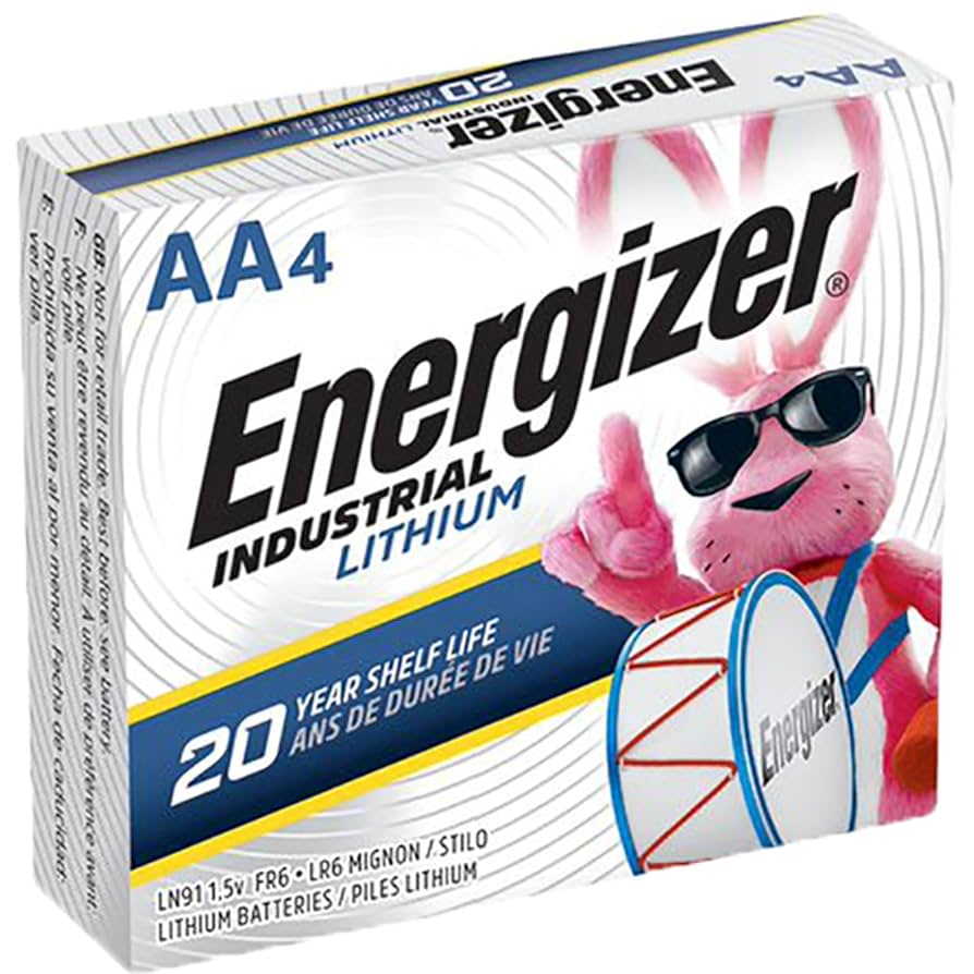 aa★ Amazon.com: Energizer® Industrial Lithium AA Batteries, Pack